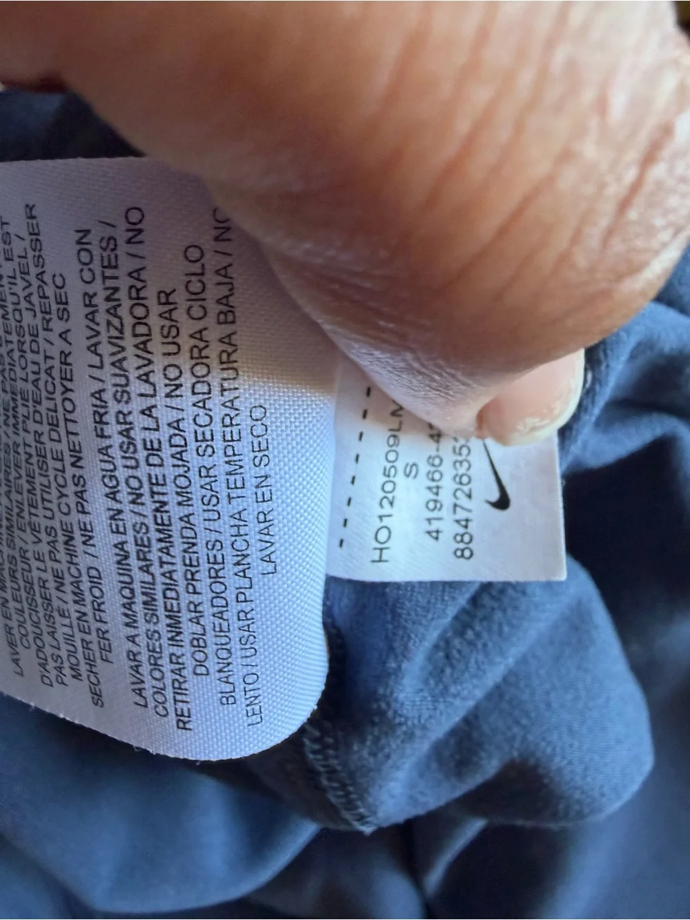 Nike Women's Dark Blue Racerback Training Tank